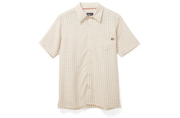 Image of Marmot Eldridge Short Sleeve Shirt - Mens, Moonbeam, 2XL, 62220-7384-MOON-XXL