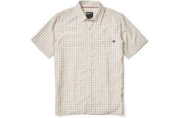 Image of Marmot Eldridge Short Sleeve Shirt - Mens, Moonbeam, Large, 62220-7384-L