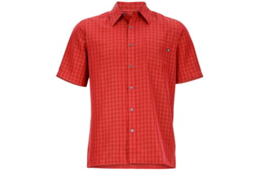 Image of Eldridge Short Sleeve Shirt - Mens-Redstone-Medium