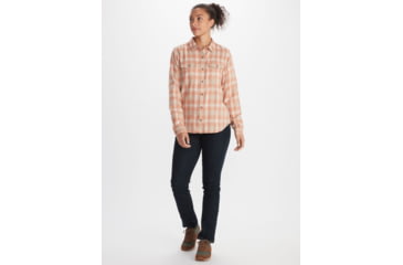 Image of Marmot Fairfax Midweight Flannel - Womens, Rose Gold, Extra Small, M13553-20094-XS