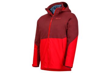 Image of Marmot Featherless Component Jacket - Men's-Port/Team Red-Medium