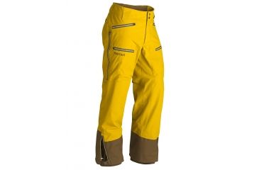 Image of Marmot Freerider Pant - Men's-Green Mustard-Medium