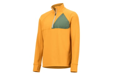 Image of Marmot Hanging Rock 1/2 Zip - Mens, Aztec Gold/Crocodile, Extra Large, 42280-9005-XL