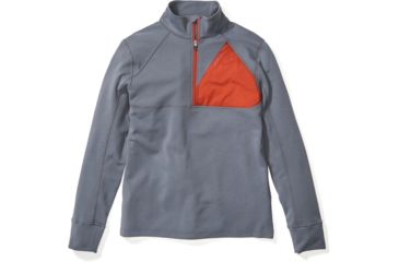 Image of Marmot Hanging Rock 1/2 Zip Pullover - Mens, Steel Onyx/Picante, Large, 42280-1587-L