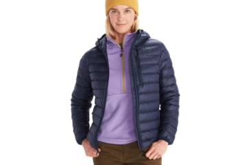 Image of Marmot Highlander Hoody - Womens, Arctic Navy, Small, M13179-2975-S
