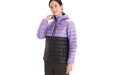 Image of Marmot Highlander Hoody - Womens, Paisley Purple/Black, Extra Small, M13179-20797-XS