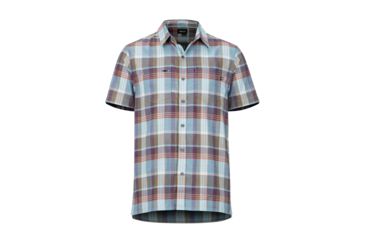 Image of Marmot Innesdale Short Sleeve Shirt - Mens, Skyrise, Extra Large, 42320-3848-XL