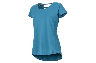 Image of Marmot Kitsilano Short Sleeve - Womens, Late Night, Large, 47890-3843-L