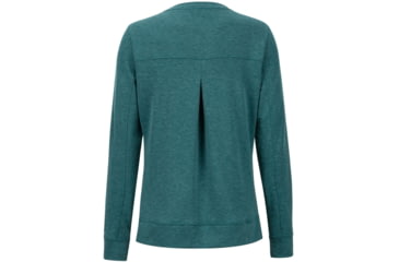 Image of Marmot Laurel Long-Sleeve Shirt - Womens, Deep Teal Heather, Medium, 47640-4665-M
