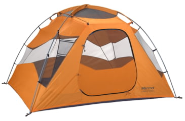 Image of Marmot Limestone Tent, 4-Person, Pale Pumpkin/Terra Cotta, 514351