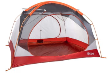 Image of Marmot Limestone Tent, 4-Person, Orange Spice/Arona, 29100-9821-ONE