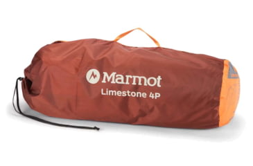 Image of Marmot Limestone Tent, 4-Person, Orange Spice/Arona, 29100-9821-ONE
