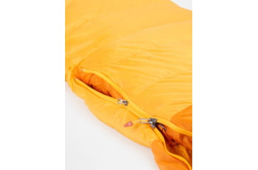 Image of Marmot Lithium Sleeping Bag, Short, Orange Pepper/Golden Sun, Left Zipper, M14408-21734-LZ