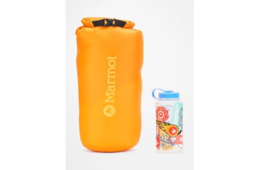 Image of Marmot Lithium Sleeping Bag, Short, Orange Pepper/Golden Sun, Left Zipper, M14408-21734-LZ