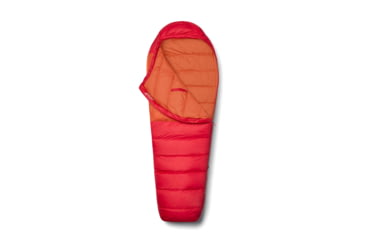 Image of Marmot Lost Coast 40 Sleeping Bags, Team Red/Auburn, Left Zip, Long, M15411-23494-LZ