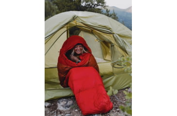Image of Marmot Lost Coast 40 Sleeping Bags, Team Red/Auburn, Left Zip, Long, M15411-23494-LZ