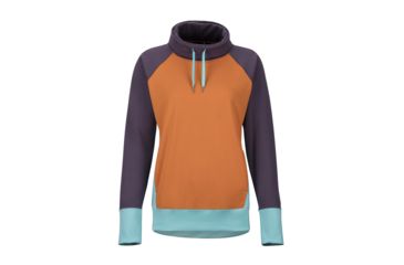 Image of Marmot Marley Long Sleeve - Womens, Bonfire/Vintage Violet, Extra Small, 48470-9129-XS
