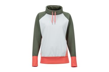 Image of Marmot Marley Long Sleeve - Womens, Bright Steel/Crocodile, Small, 48470-1560-S