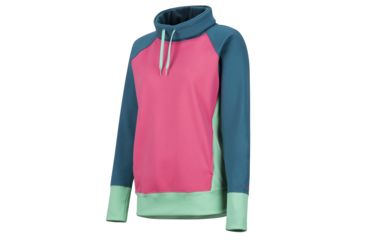 Image of Marmot Marley Long Sleeve - Womens, Disco Pink/Late Night, Extra Small, 48470-7303-XS