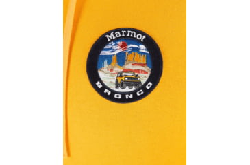 Image of Marmot Marmot x Bronco Logo Hoody - Mens, Solar, Small, M13720-9342-S