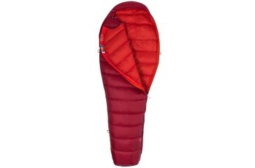 Image of Marmot Micron 40 Sleeping Bag, Sienna Red/Tomato, Regular, Left Zip, 39270-6992-LZ