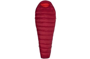 Image of Marmot Micron 40 Sleeping Bag, Sienna Red/Tomato, Regular, Left Zip, 39270-6992-LZ