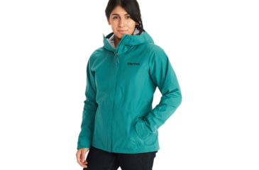 Image of Marmot Minimalist Jacket - Womens, Deep Jungle, Small, 36120-4973-S