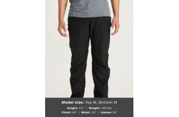 Image of Marmot Minimalist Pant - Mens, Black, Medium, Regular, 31240-001-M