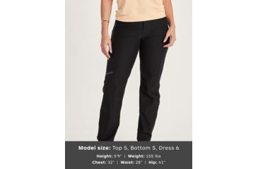 Image of Marmot Minimalist Pant - Womens, Black, Extra Large, Regular, 36130-001-XL