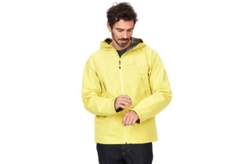 Image of Marmot Minimalist Pro GORE-TEX Jacket - Mens, Limelight, Large, M12351-21536-L
