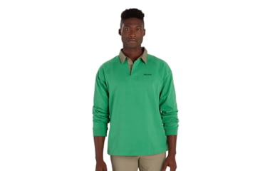 Image of Marmot Mountain Works Rugby Pullover - Mens, Clover/Vetiver, Large, M15336-23224-L