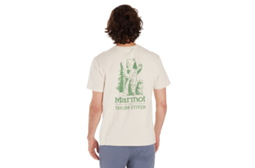 Image of Marmot Organic Cotton Trail Buddies Short Sleeve Tee - Mens, Papyrus, 2XL, M15371-7395-XXL