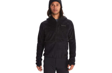 Image of Marmot Orsa Polartec Wool Hoody - Mens, Black, Medium, M13206-001-M
