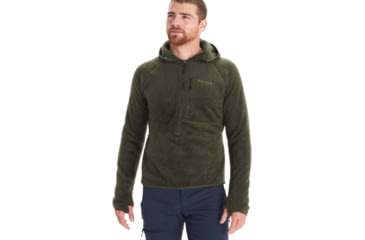 Image of Marmot Orsa Polartec Wool Hoody - Mens, Nori, Extra Large, M13206-4859-XL
