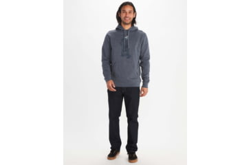 Image of Marmot Pom Pom Hoody - Mens, Grey Heather, Extra Large, M11727-007-XL
