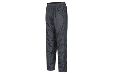 Image of Marmot PreCip Eco Full Zip Pant - Mens, Black, Small, Long Inseam, 41530L-001-S