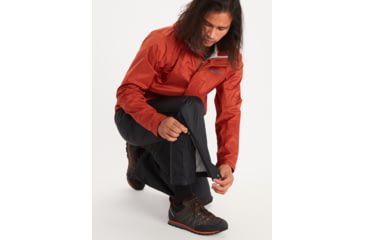 Image of Marmot PreCip Eco Full Zip Pant - Mens, Long, Black, XL, M15882-001XL
