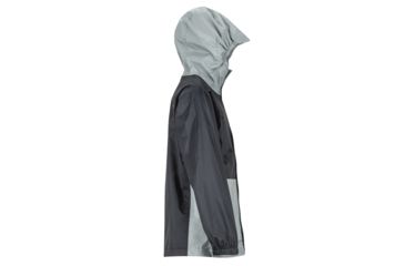 Image of Marmot PreCip Eco Jacket - Boys, Black/Grey Storm, Extra Large, 41000-1792-XL