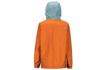 Image of Marmot PreCip Eco Jacket - Boys, Blue Granite/Hawaiian Sunset, Small, 41000-4958-S