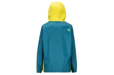 Image of Marmot PreCip Eco Jacket - Boys, Citronelle/Moroccan Blue, Extra Small, 41000-9401-XS