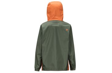 Image of Marmot PreCip Eco Jacket - Boys, Crocodile/Mandarin Orange, Extra Large, 41000-4838-XL
