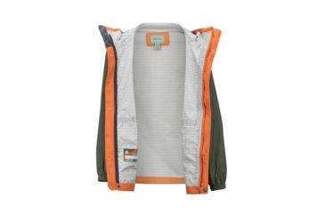 Image of Marmot PreCip Eco Jacket - Boys, Crocodile/Mandarin Orange, Extra Large, 41000-4838-XL