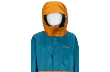 Image of Marmot PreCip Eco Jacket - Boys, Late Night/Aztec Gold, Small, 41000-3060-S