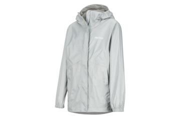 Image of Marmot PreCip Eco Jacket - Girls, Bright Steel, Extra Small, 41010-1862-XS