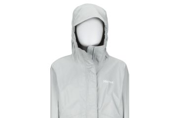 Image of Marmot PreCip Eco Jacket - Girls, Bright Steel, Extra Small, 41010-1862-XS