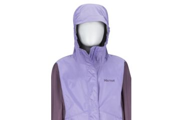 Image of Marmot PreCip Eco Jacket - Girls, Paisley Purple/Vintage Violet, Small, 41010-3062-S