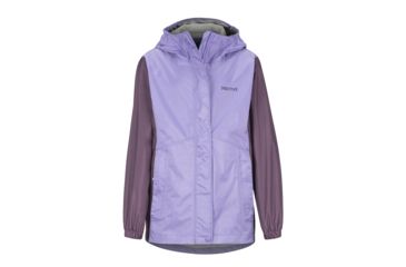 Image of Marmot PreCip Eco Jacket - Girls, Paisley Purple/Vintage Violet, Small, 41010-3062-S
