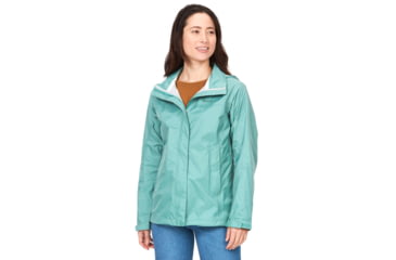 Image of Marmot PreCip Eco Jackets - Womens, Blue Agave, Extra Small, 46700-3637-XS