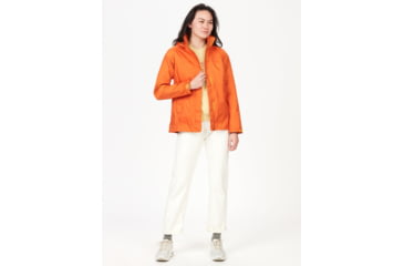 Image of Marmot PreCip Eco Jackets - Womens, Tangelo, Extra Small, 46700-9434-XS