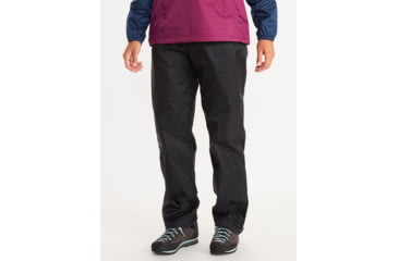 Image of Marmot PreCip Eco Pant Long - Womens, Black, Extra Large, 46730L-001-XL
